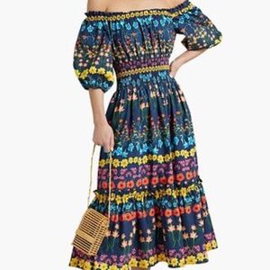 CARA CARA Mimi dress in Blue Floral